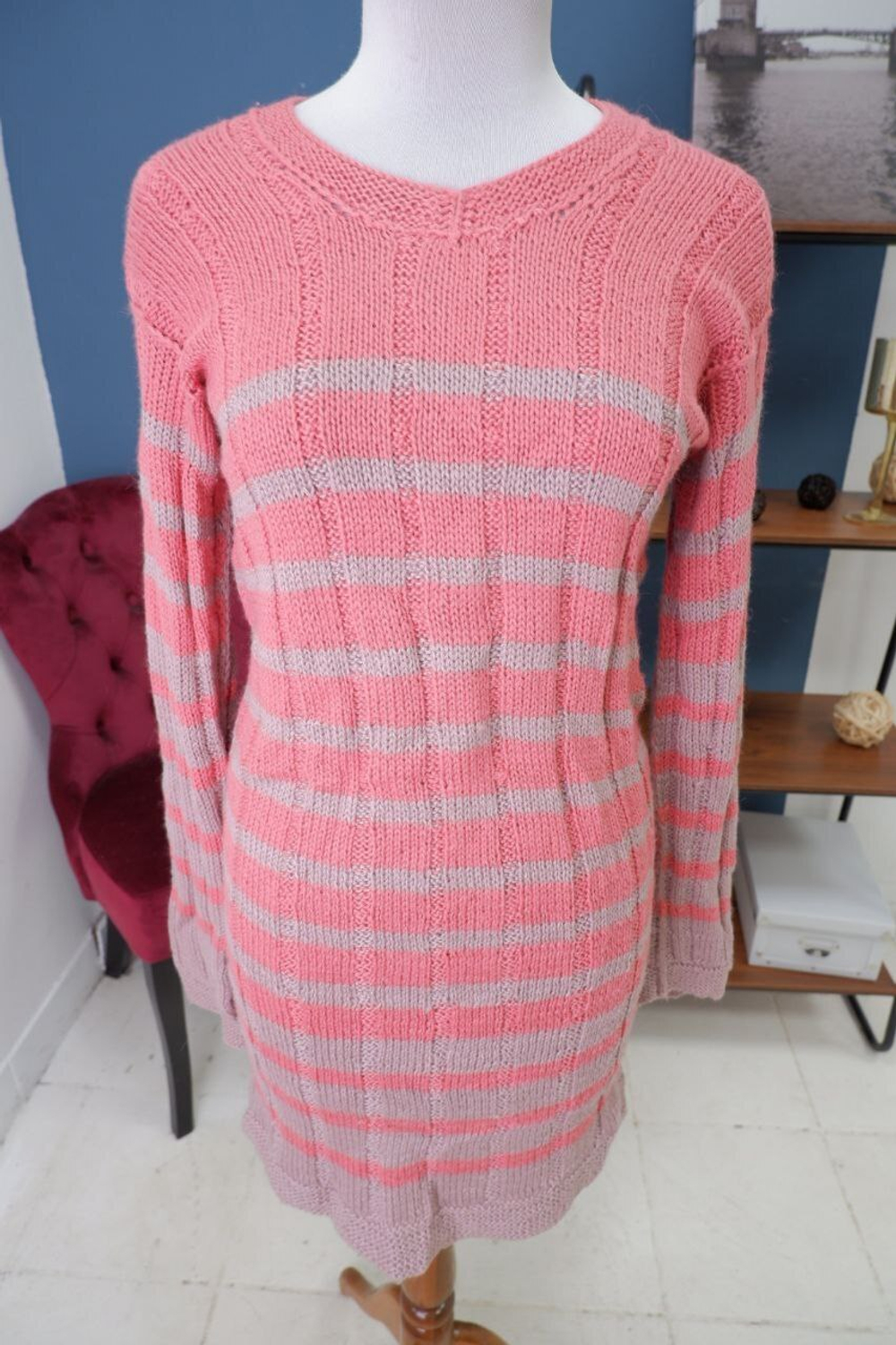 Платье вязаное 46 размер