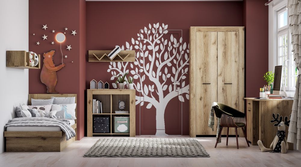 МС Квадро-36 Стеллаж открытый ЦРК.КВД.36 Дуб делано светлый