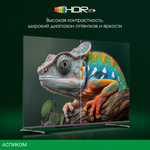Телевизор Digma Pro 65L черный/серебристый