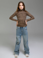 Водолазка/Леопардовый/LRTT-254/00-0030741/140