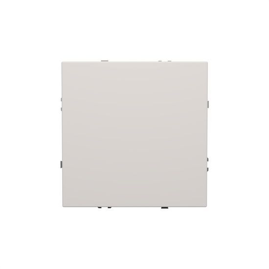 Выключатель встраиваемый VOLTUM S70 одноклавишный 10А, (белый матовый)