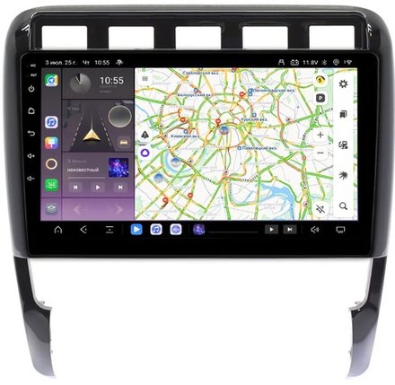 Магнитола для Porsche Cayenne 2002-2010 - Carmedia SF-9146FW QLed, Android 13, TS20, CarPlay, SIM-слот