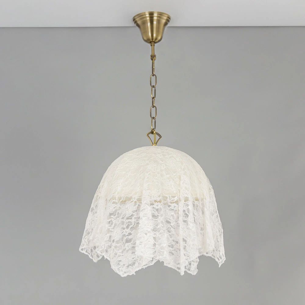 Citilux Базель CL407114 Подвесной светильник с абажуром Кружево