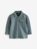 Рубашка на молнии для мальчика Next B92-095, Серый