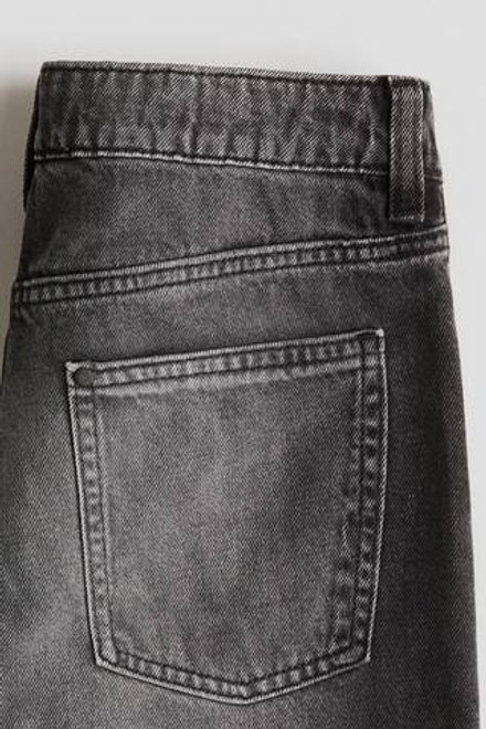 H&M Джинсы Wide Leg, темно-серый