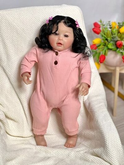 Кукла Реборн мягконабивная 60см (FA-969)