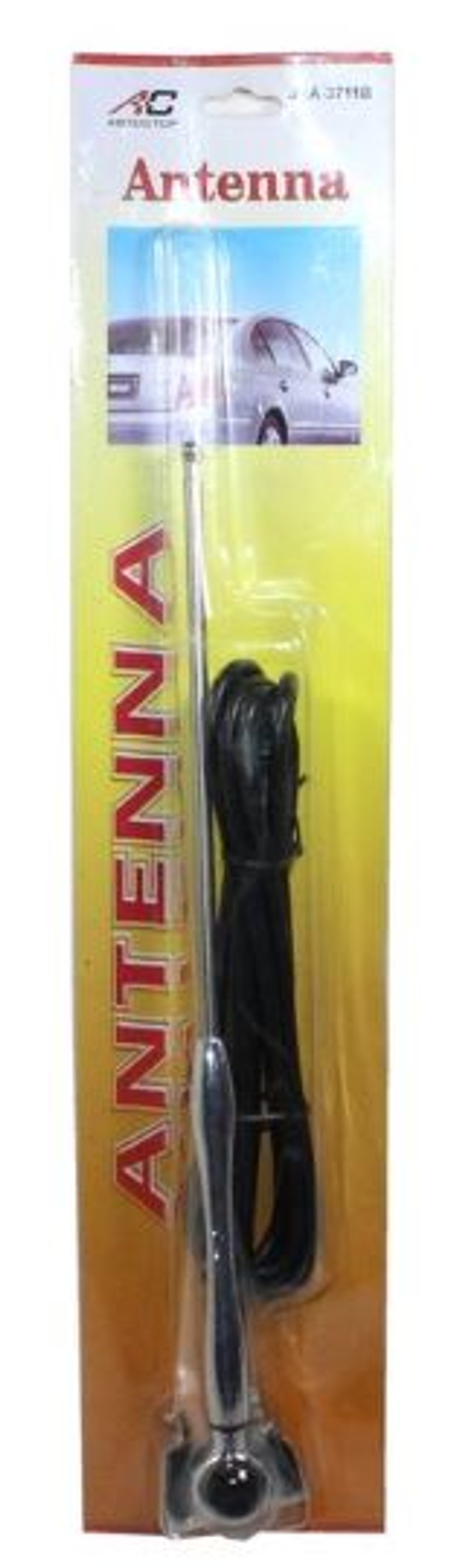 Антенна  наружная на желобок JBA-3711B телескопическая