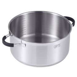 Кастрюля из нержавеющей стали Gipfel Metropole 1735 24 см/4,5 л