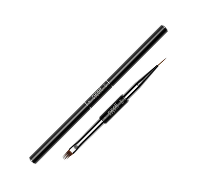 Кисть Runail Expert двустор. для дизайна №6 градиент, №0/9 тонкая, синтетика