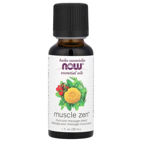 NOW Foods, Эфирные масла, Muscle Zen ™, 30 мл (1 жидк. унц.)