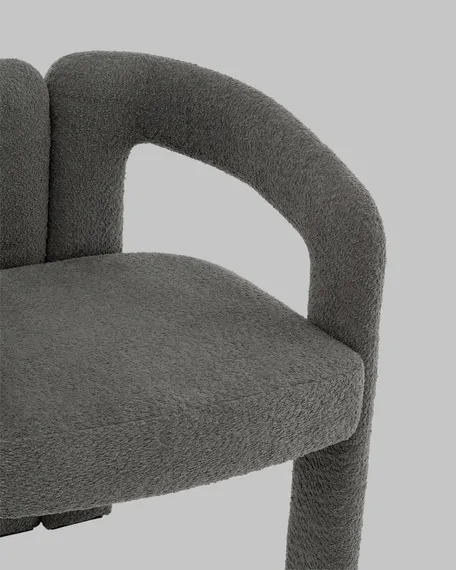 Стул Velit, темно-серое букле