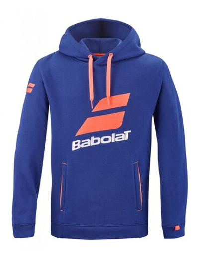 Кофта для мальчика теннисная Babolat Exercise Hood Sweat Jr - estate blue