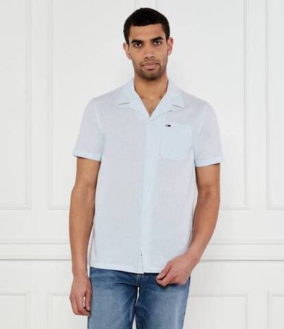 Рубашка Tommy Jeans - голубой(DM0DM20895)