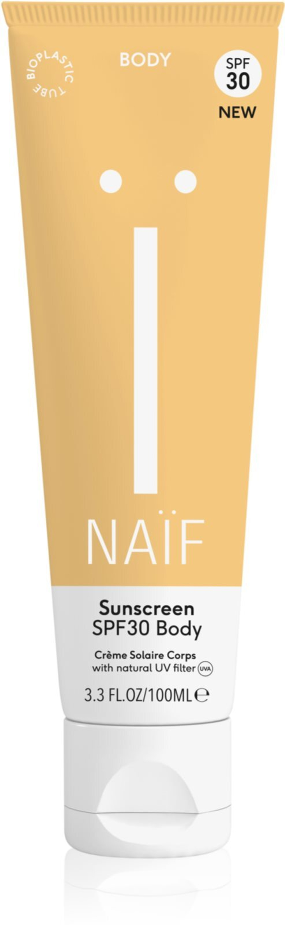 Naif Face - солнцезащитный крем для тела SPF 30 /   100  ml  / GTIN 8719325317343