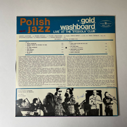 Винтажная виниловая пластинка LP Gold Washboard Live At The Stodola Club (Польша 1974)