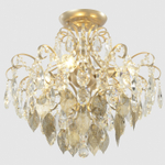 Светильник потолочный Crystal Lux ESMIRALDA PL4 GOLD