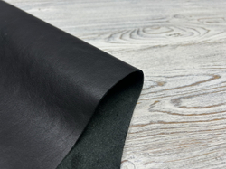 Кожа для винтажных дорогих изделий Буфало цв. Черный / Buffalo Vintage Nero