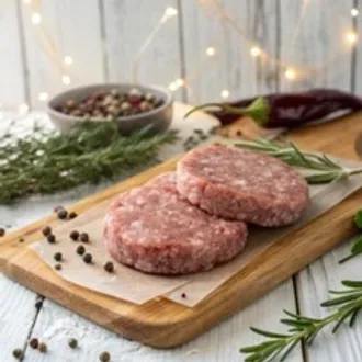 Бифштекс из говядины и свинины / 500 гр