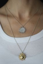 Подвеска Сияй большая родий La Lune