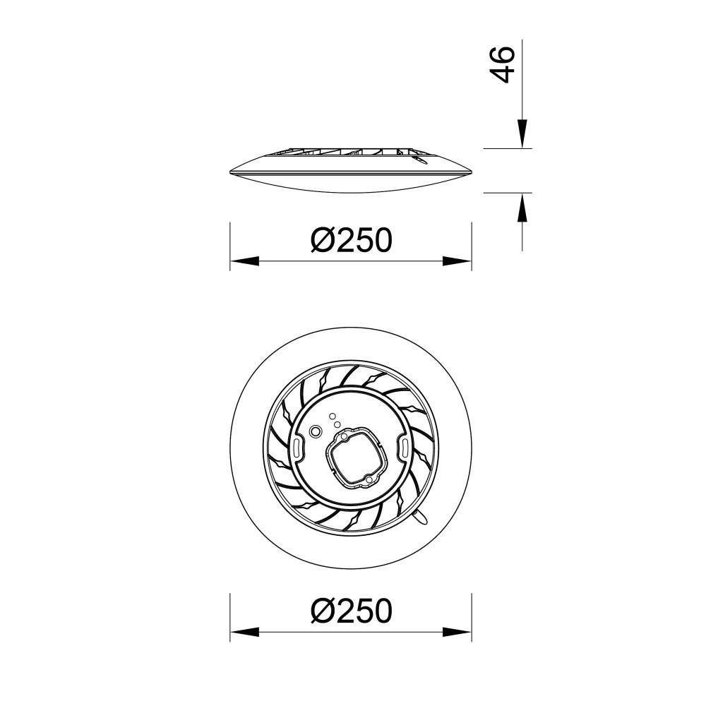 8690 Потолочный светильник SLIM CCT