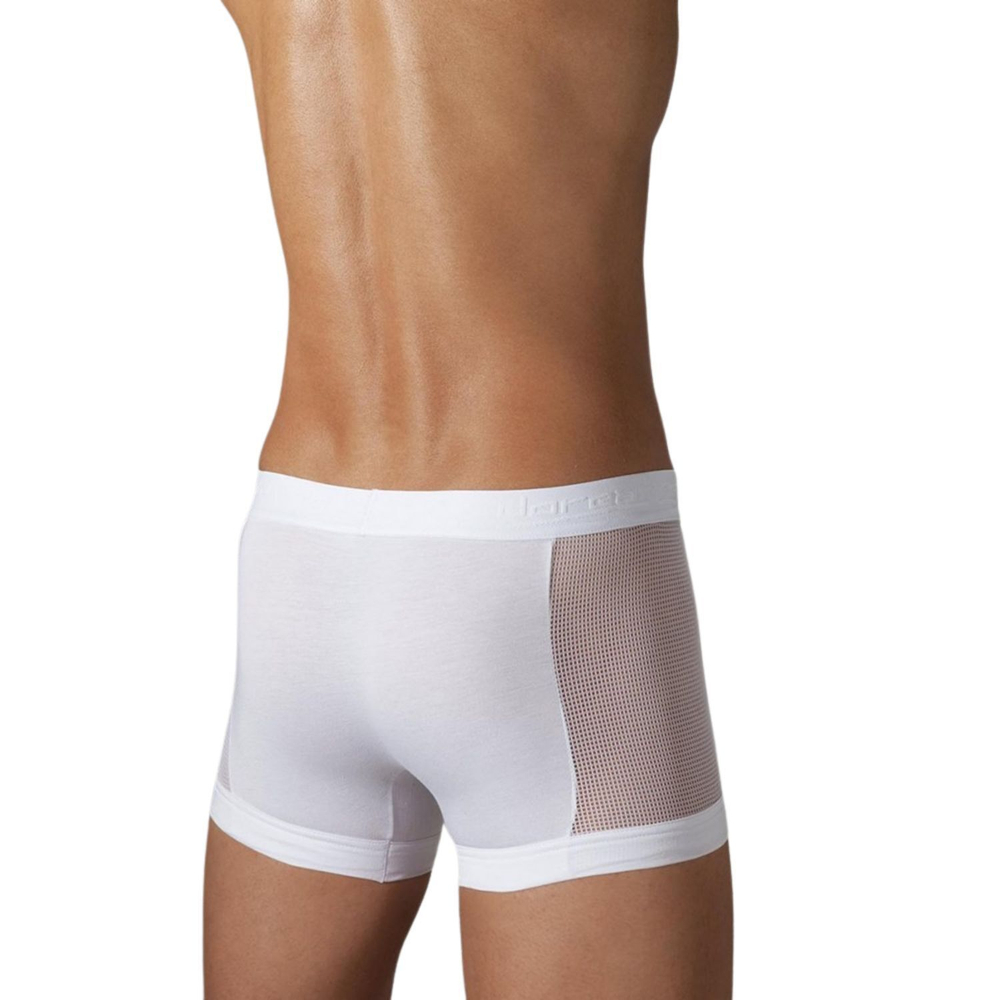 Хлопковые боксеры с удобной посадкой Doreanse Net (Размер: XXL) (Цвет: белый)