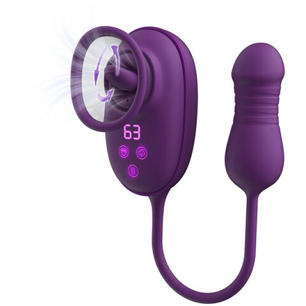 Хай-тек вибратор Amovibe Nebula Orbit, фиолетовый