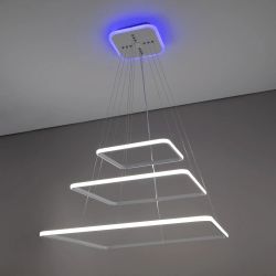 Citilux Неон Смарт CL731AK110E Умная подвесная люстра Белая