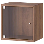 Навесной шкаф - IKEA EKET, 35x25x35 см, с эффектом коричневого ореха, ЭКЕТ ИКЕА