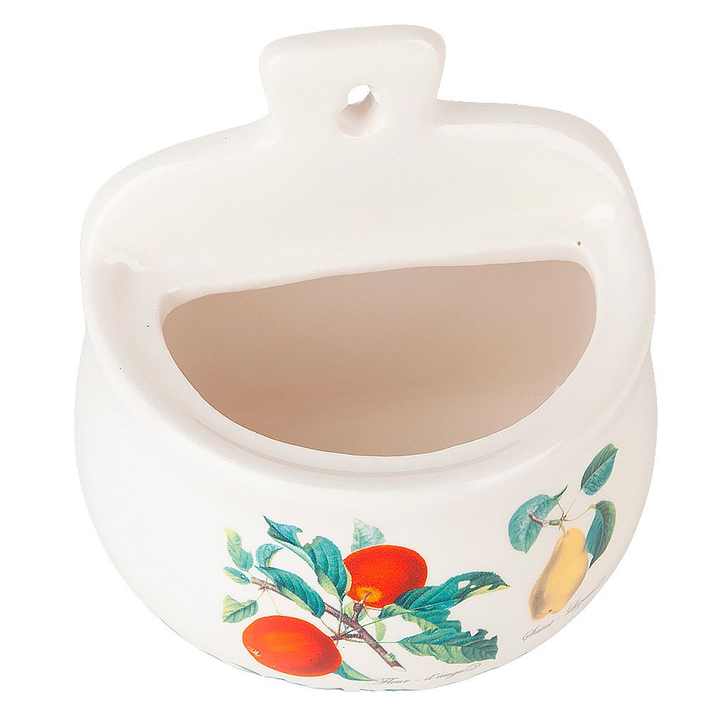 Солонка навесная " " 12х9х12,5см v=450мл (керамика) (подарочная упаковка)