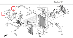 90110-KZZ-900. BOLT, FLANGE, 6MM