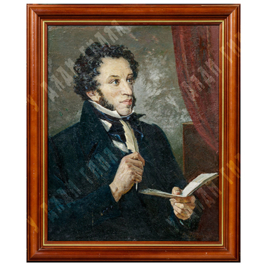 Федорчук В. Ф. Портрет А. С. Пушкина. Масло. 1980 г.