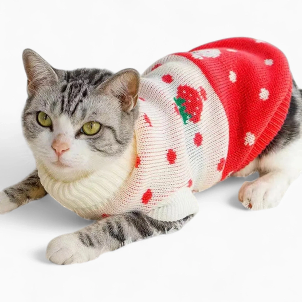 Свитер «Клубничка»