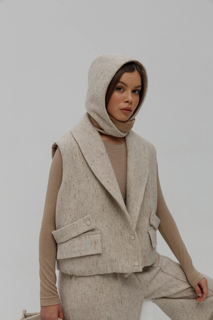 ЖИЛЕТ АРДИ БЕЖЕВЫЙ