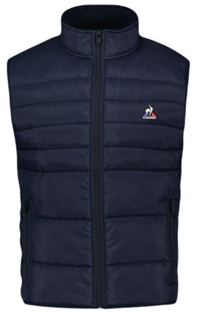 Теннисная жилетка Le Coq Sportif TRI Doudoune Sleeveless N°1 SS23 - Blue
