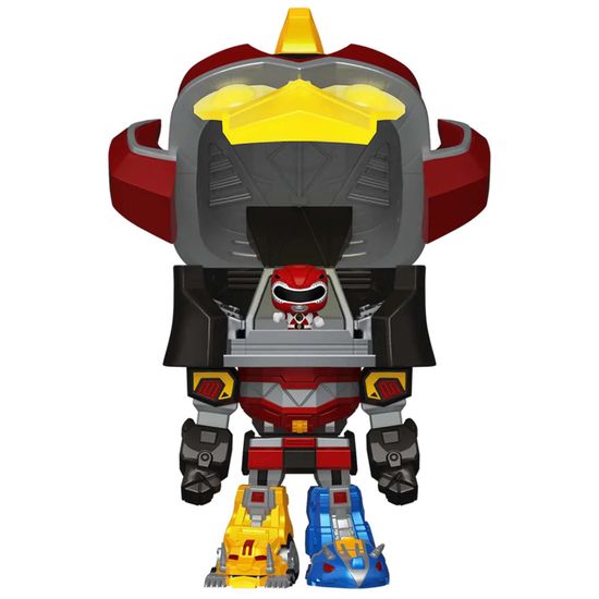 Фигурка Funko Bitty POP! Bitty Bot Power Rangers Megazord with Red Ranger 83644 / Фигурка Фанко ПОП! по мотивам мультсериала "Могучие рейнджеры", Мегазорд