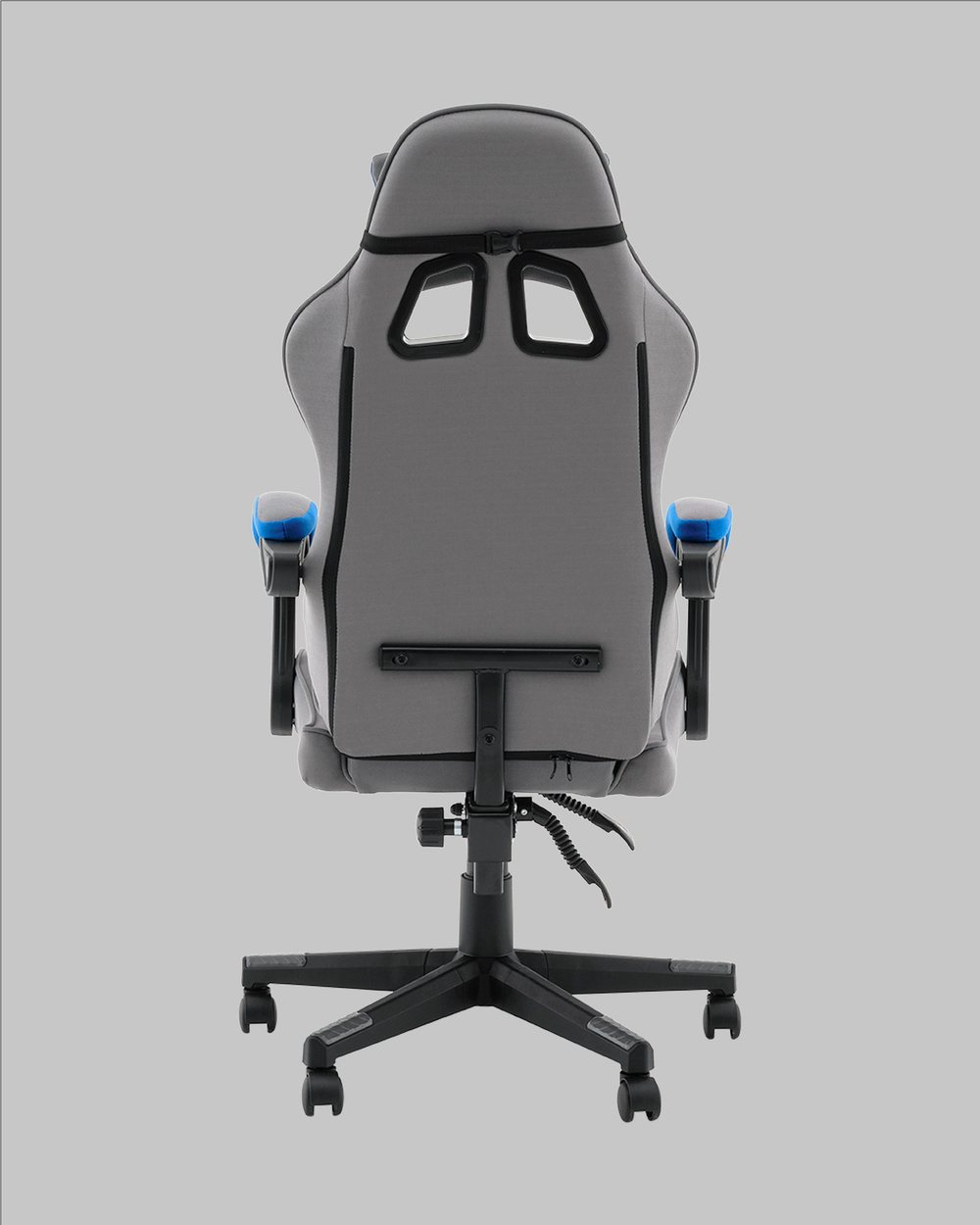 Кресло спортивное TopChairs Phantom серо-голубой
