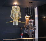 Подвесной дизайнерский светильник  Allegretto Vivace by Foscarini (золотой)