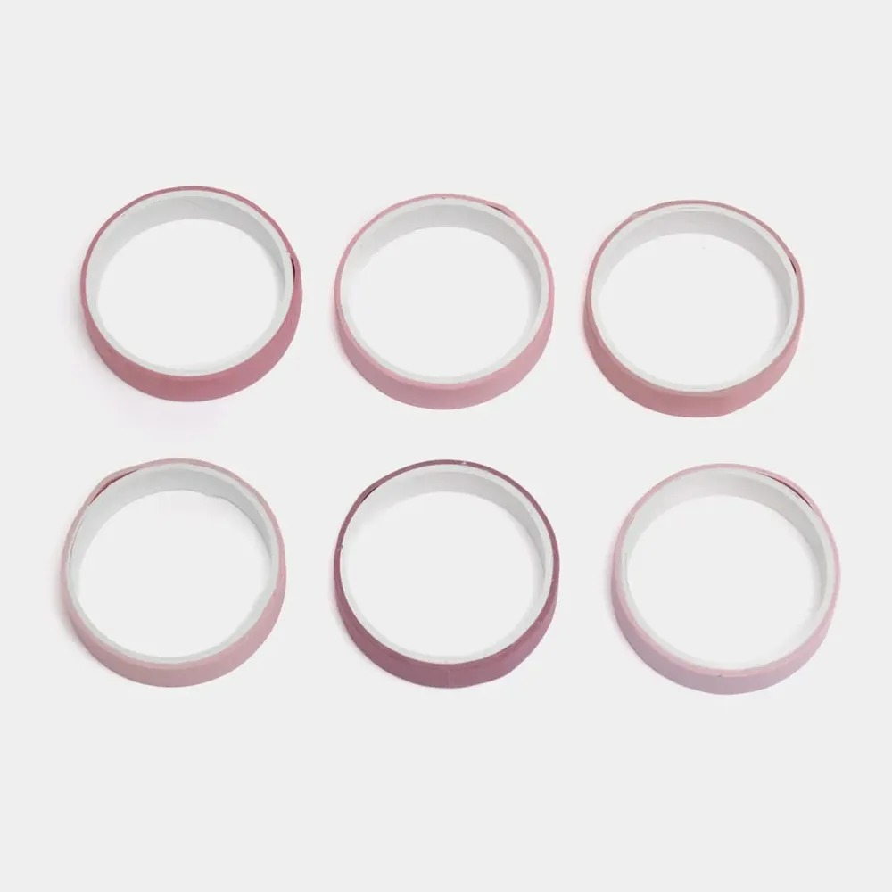 Декоративный скотч - 24 шт, узкая клейкая лента с рисунком для скрапбукинга, декора и творчества, цветные скотчи бумажные маленькие