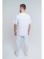 Брюки медицинские мужские спецодежда TZ610-WHT