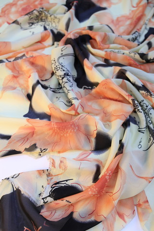 Шифон набивной