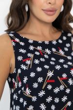 Сарафан Кампари (синий/цветы) П13995-10М LT Collection