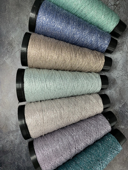 Пряжа Люрекс Lurex Италия с намотом 25г