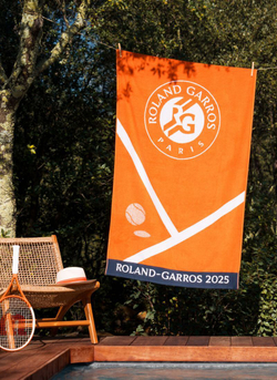 Теннисное полотенце Roland Garros Joueur Joueuse RG 2025 - orange