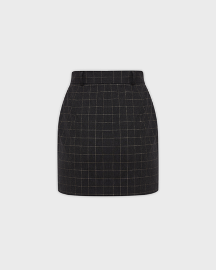 Мини-юбка в клетку