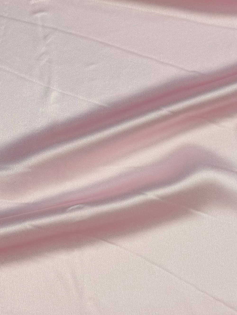 Шелк атласный розовый