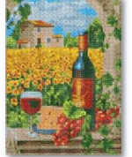 Алмазная мозаика 30*40см KiKi «Ароматное лето» полная выкладка MOZ064