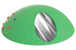 Фигура из резиновой крошки «Пузырь с тоннелем»