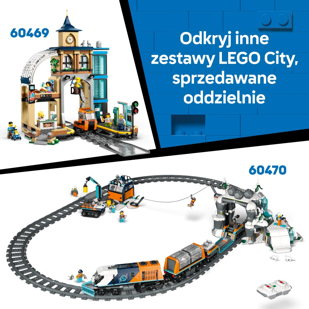 LEGO City - Грузовик с лабораторией арктической исследовательницы 60471