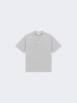 Футболка UNIFORM Heavy minilogo, Серый/белый