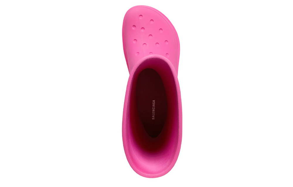 Balenciaga Crocs X Balenciaga Boots "Bright Pink" Women"s